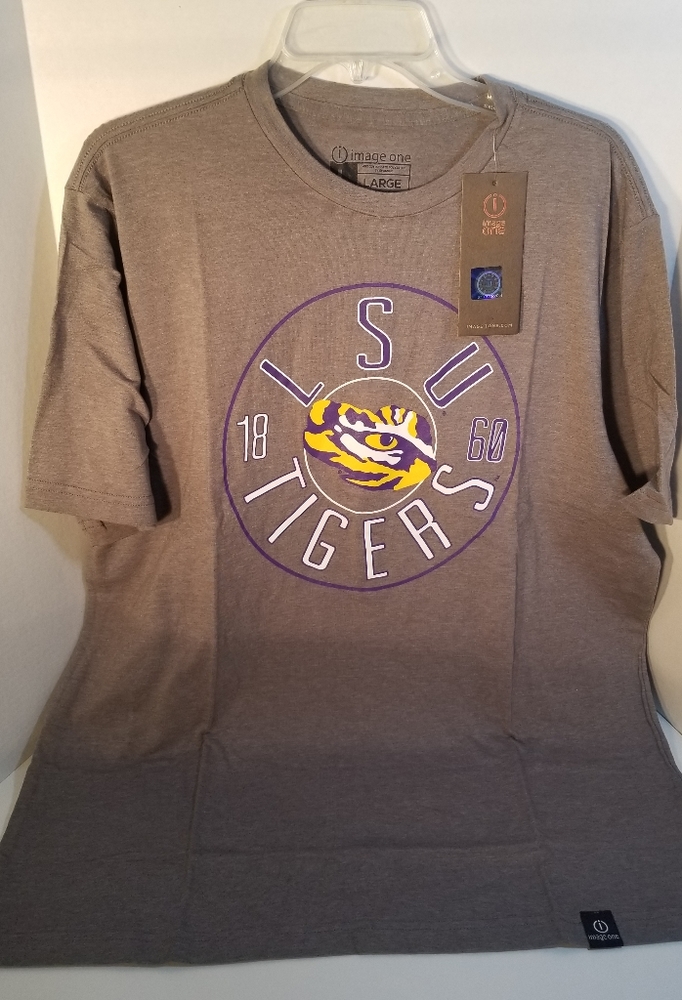 NCAA Men's LSU S/S shirt Size L